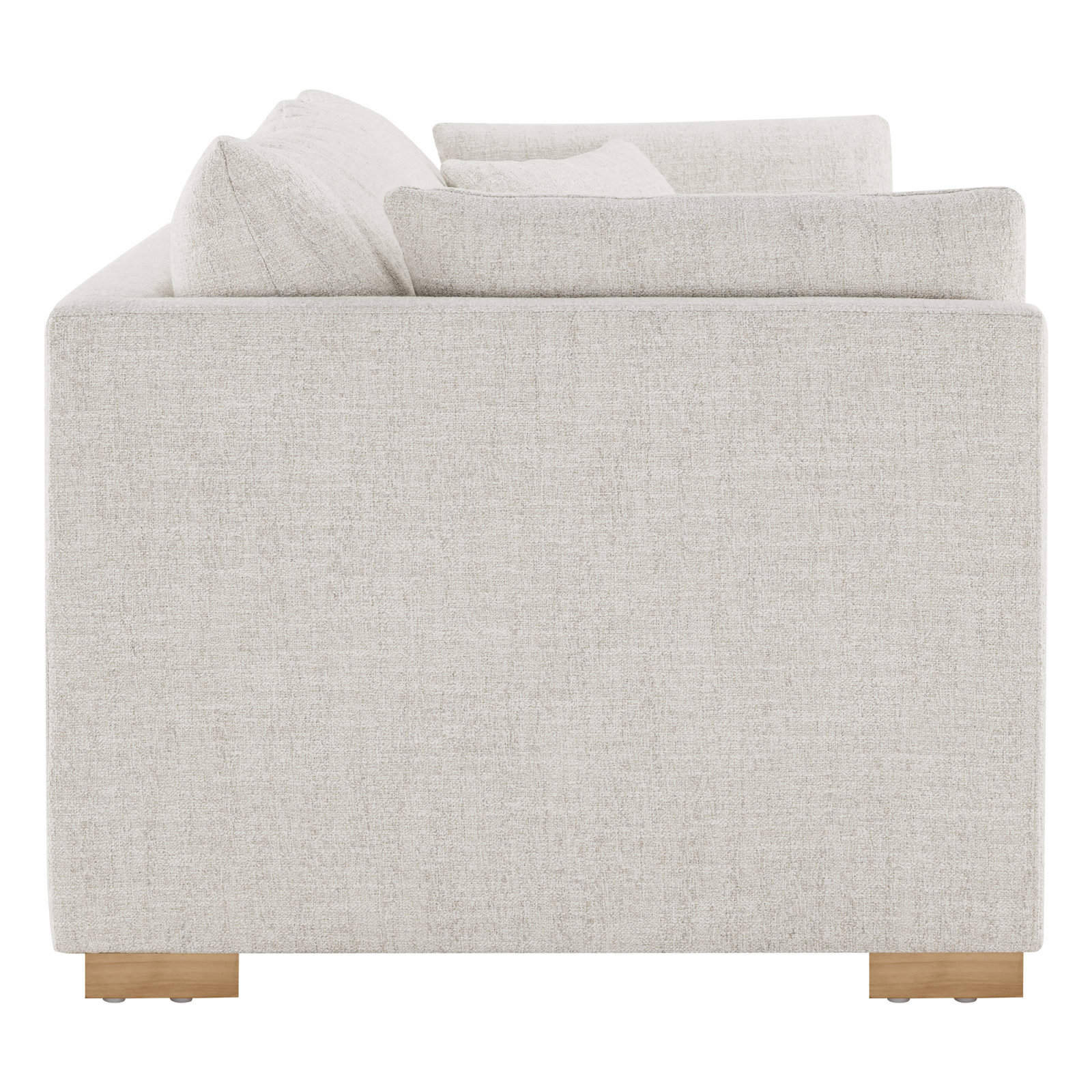 Milani 86.2" Upholstered Sofa, Nathan Wheat