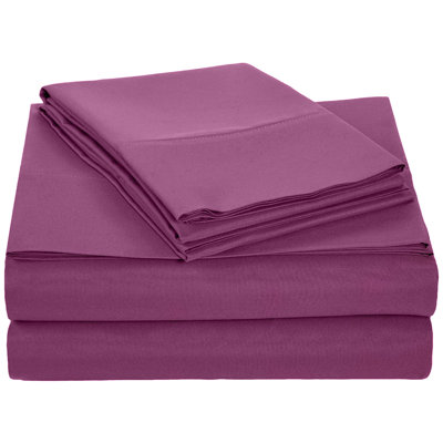 Ensemble de draps en microfibre Sallie