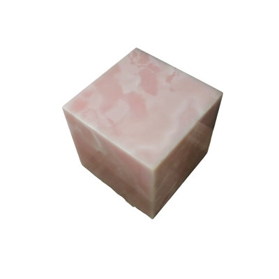 Table d'appoint, table d'appoint, onyx rose Plinch