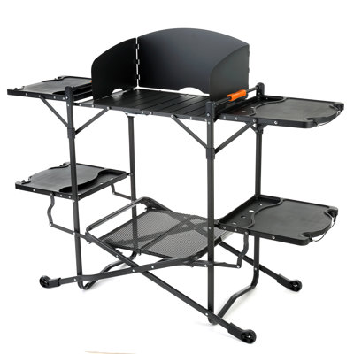 Quick Folding Camp Kitchen Station
