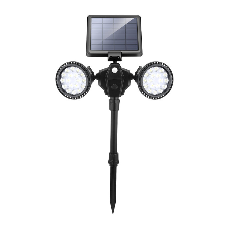 Projecteur à DEL noir intégré