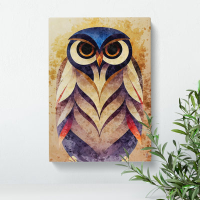 An Iconic Owl - Wrapped Canvas