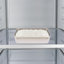Plat de cuisson rectangulaire en acier inoxydable