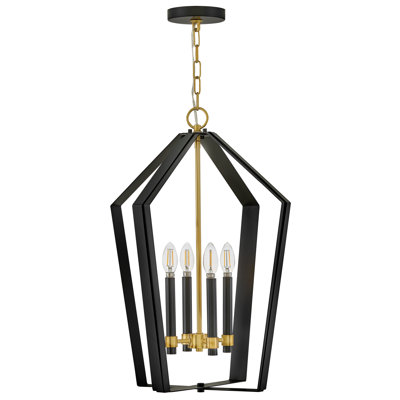Luminaire suspendu avec chandelle 25,5 po Sammi