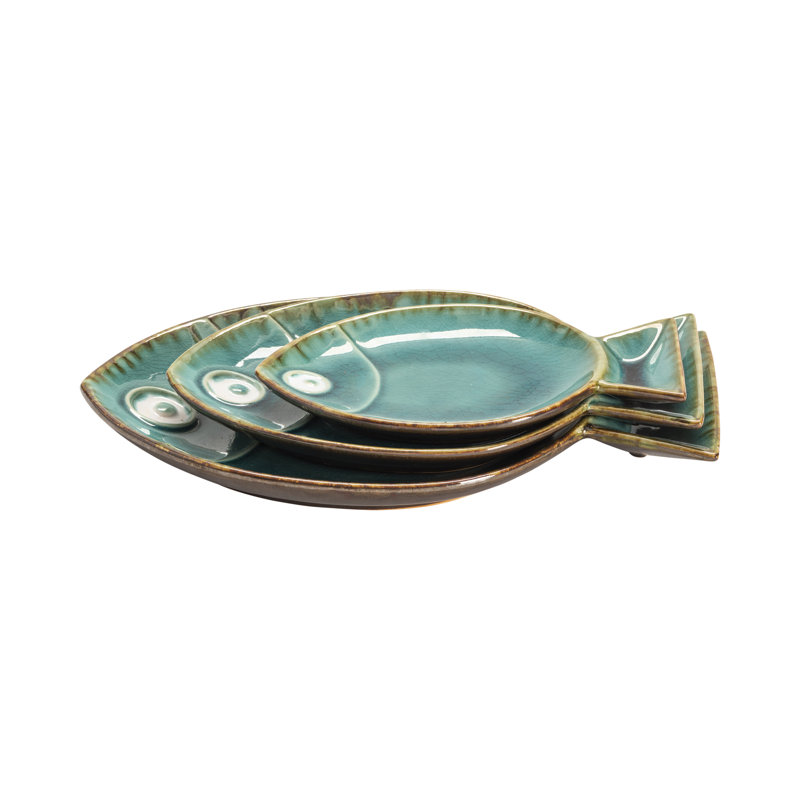 Lake City Fish Shaped Trays