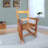 Guinto Kids 11.42'' Wood Rocking Chair and Ottoman-1070030126