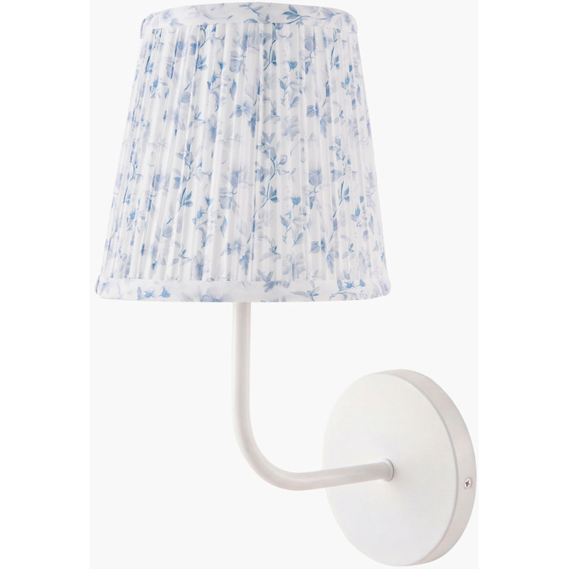 Applique murale Rowsey, Bleu glacier, White
