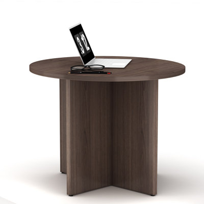 Nobile 35.43'' Circle Conference Table