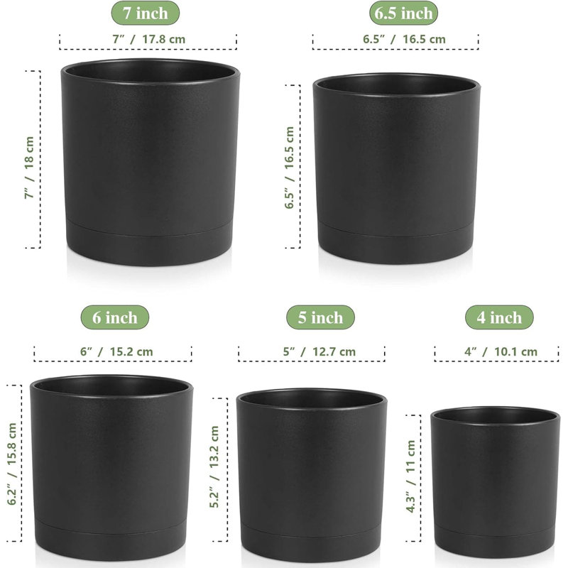 Planter, Black