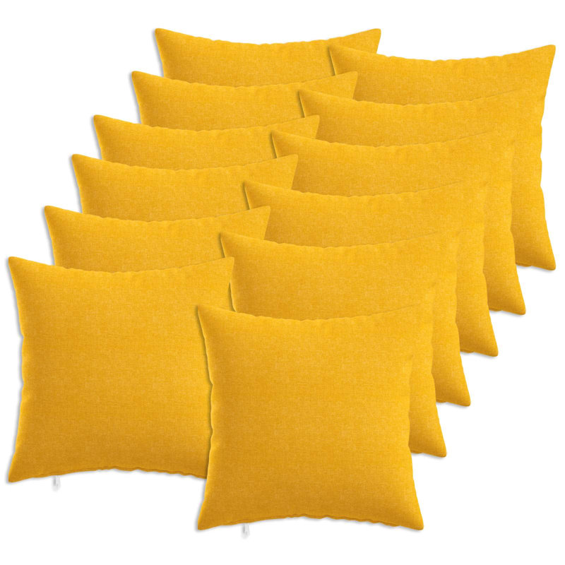 Cushion, Square 50cm, Light Yellow