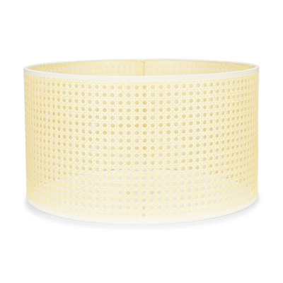 Wicker Drum Pendant Shade