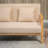 HOMCOM 48" 2-Seater Couch  Small Spaces,  Loveseat Sofa  ,  Furniture, Upholstered Small Couch With Throw Pillow And Wood Legs,