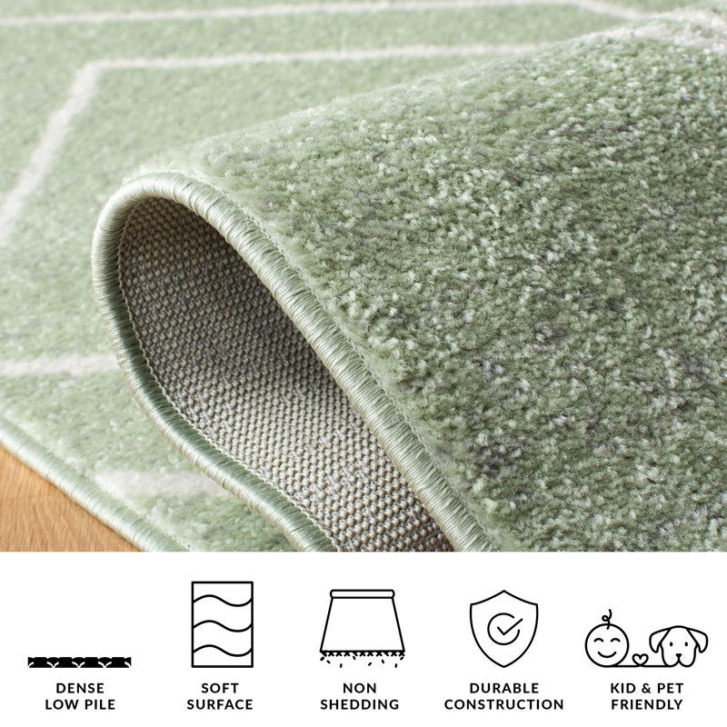 Geometric Area Rug, Rectangle 155 x 229 cm