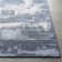 Tapis denim abstrait/gris zone Chamlee