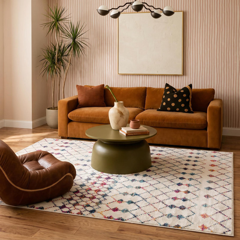 Tapis géométrique Bridgnorth, Rectangle de 5 pi x 8 pi