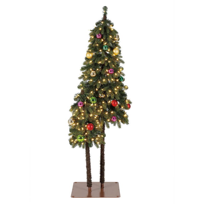 60' Lighted Spruce Christmas Tree