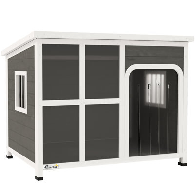 Solid Wood Dog House