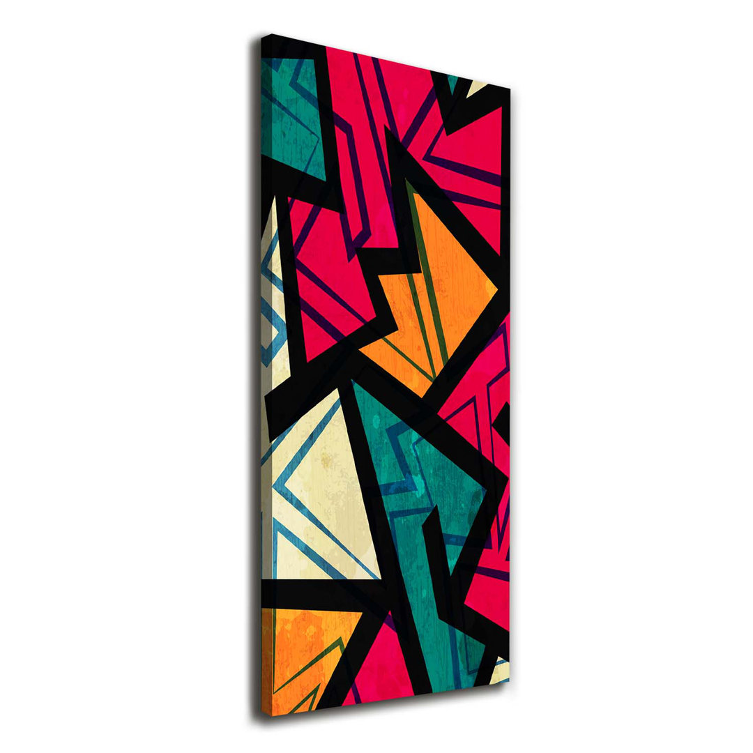 Geometric Background - Wrapped Canvas Print