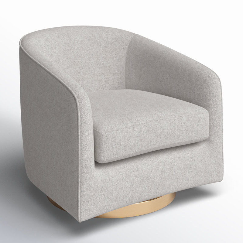 Hazel Swivel Armchair, Belfast Heather Gray