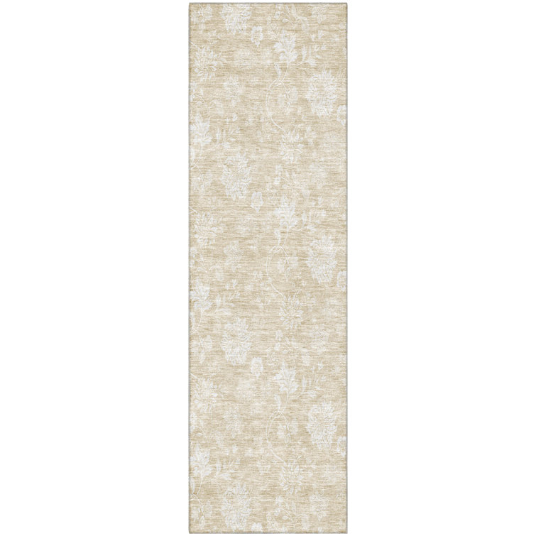 Premium Machine Washable Prisco Beige Rug