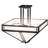 Kinne Glass Semi Flush Mount