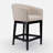 Upholstered Wooden Frame Bar Stool-96001656