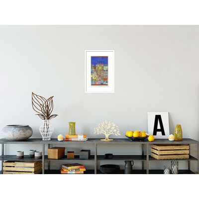 Marjamshouse par Paul Klee, impression giclée encadrée