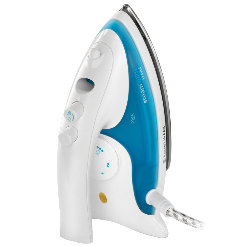 Russell Hobbs Travel Iron 830W with Stainless Steel Soleplate