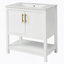 Meuble-lavabo blanc 30 po avec lavabo en céramique-1625765273