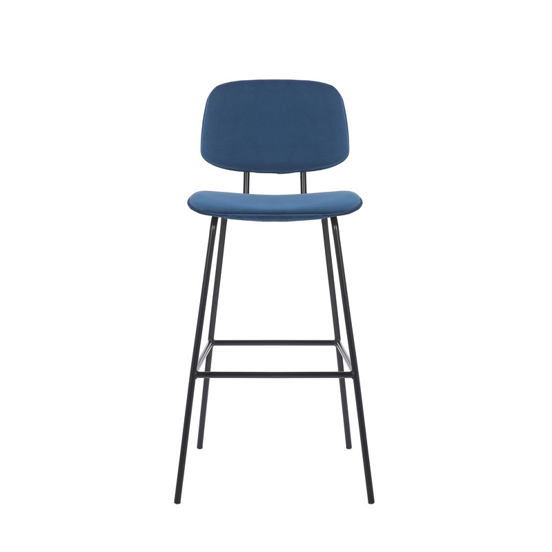 Camargo 29.52" Bar Stool, Blue