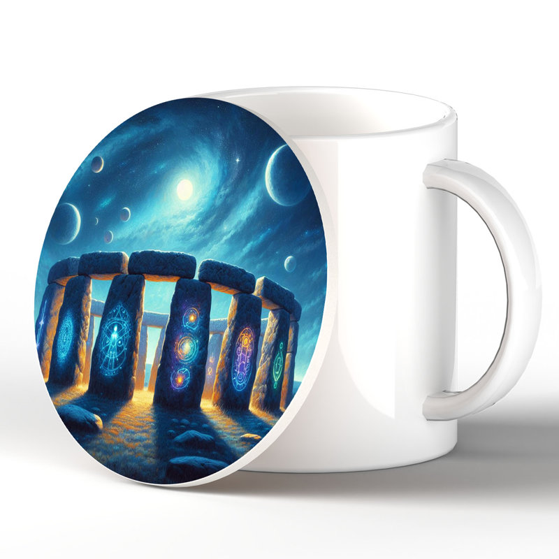 Ceramic Round 1 Piece Coaster