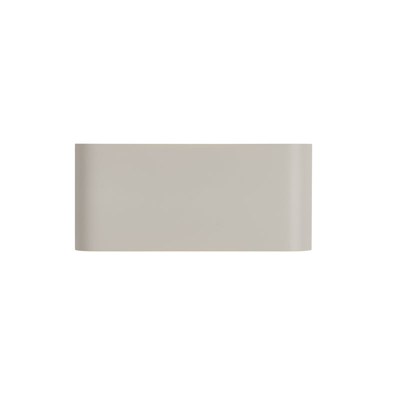 Benny Aluminium LED Outdoor Flush Mount, White