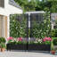 Metal Planter Box with Trellis with Wheels-1151764630-1169509020-1163256947
