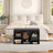 6 Pair Shoe Storage Bench with cushion-25811991