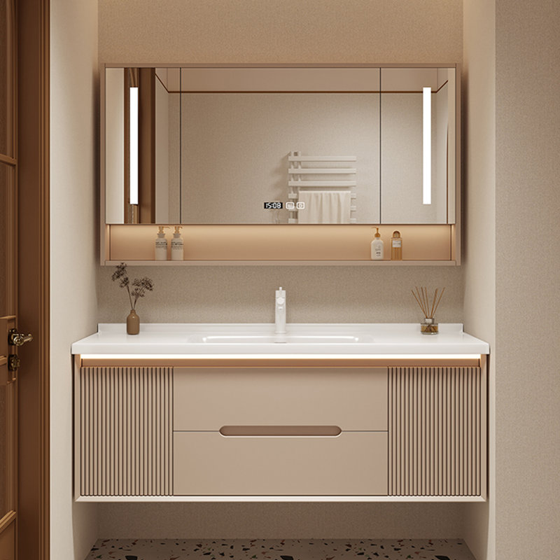 Armoire de salle de bain simple de style français moderne