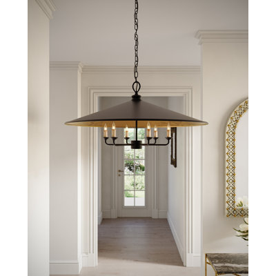 Lustre traditionnel / classique à 6 lumières de style bougie Brussels