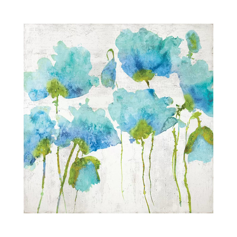 Aqua Friends II by Vanessa Austin - Wrapped Canvas Print, 66.04 cm H x 66.04 cm W x 3.175 cm D