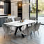 Upholstered Dining Chairs Set Of 2 Kitchen Counter Chairs Lounge Leisure Living Room Corner Chairs-1203123998