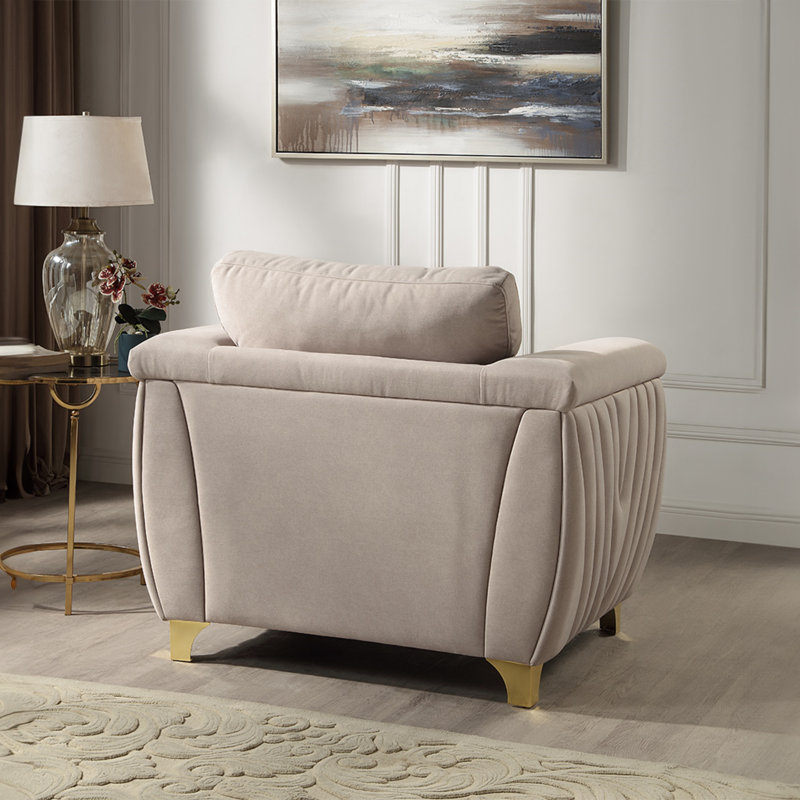 Chaise rembourrée Leena