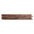 1/2 in x 7-7/8 in x 47-1/4 in Black Walnut 3D Solid Hardwood Interlocking Wall Plank