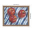 «Three Red Apples» par Carrie Arnold, reproduction d'art sur toile encadrée-238767933