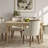 Sara 60'' Farmhouse Dining Table With Drawer-1385371369