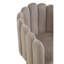 Aili 52cm H Polyester Blend Upholstered Armchair in Gold