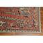 Tapis oriental géométrique Heriz Serapi noué à la main 10 x 13