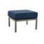 Avanti Stainless Steel Sling Outdoor Ottoman-322390868