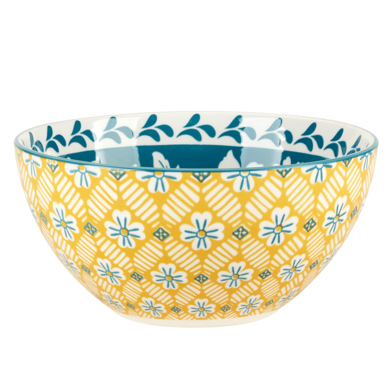 Panache Set of 6 All Purpose Bowl 6.25in 6 asst 6.25in Diam x 3in 30oz
