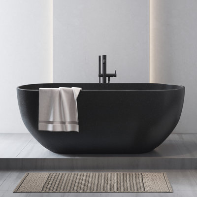 Baignoire de trempage à surface solide 63 po x 30,71 po