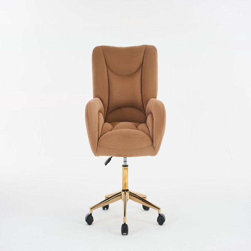 Accent Chairs, Coffee Velvet