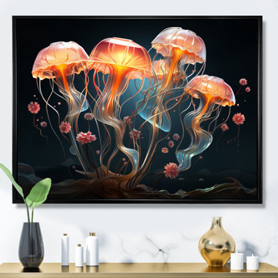 " Jellyfish Luminescent Beauty Geometric "