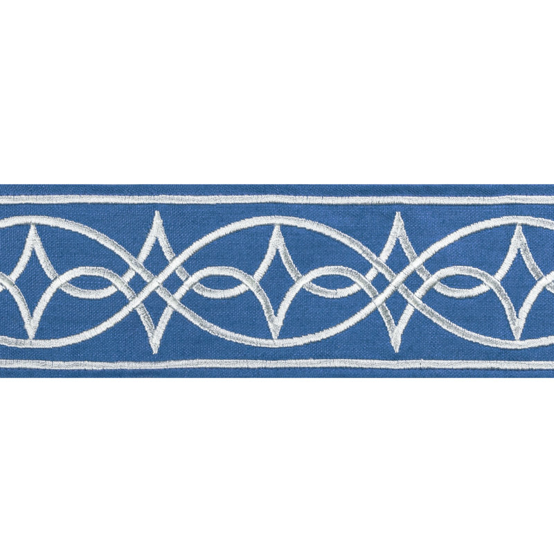 Treillis Passementerie II Anaelle Trim, Blue